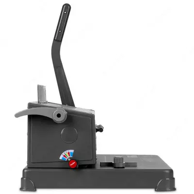 Механический брошюратор "DELI" 450 листов (Арт. - 3874) Темно-серый