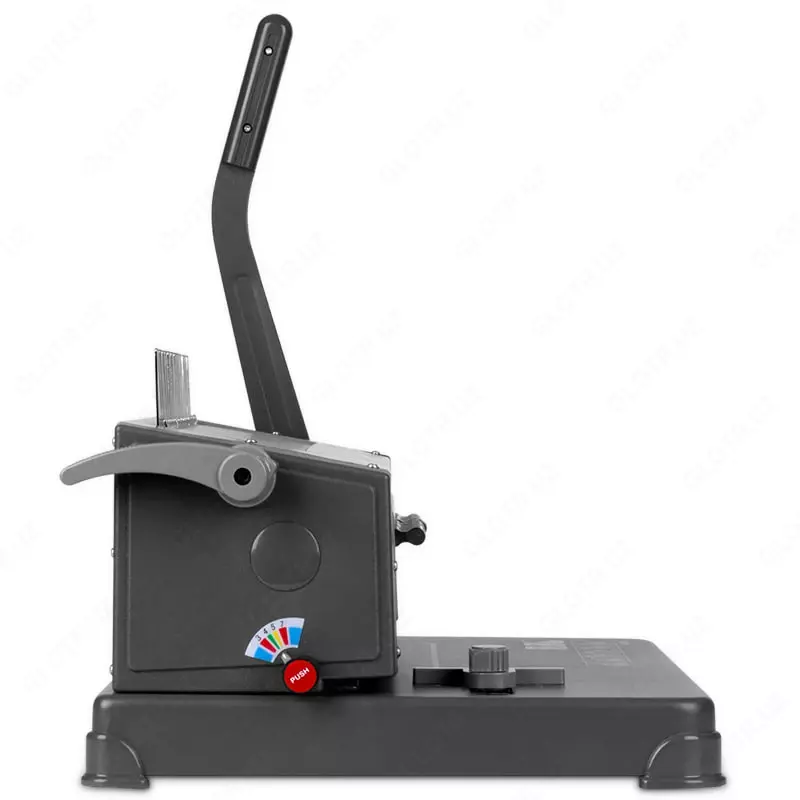 Механический брошюратор "DELI" 450 листов (Арт. - 3874) Темно-серый