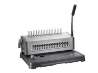 2 100 000 сум Механический брошюратор "DELI" 450 листов (Арт. - 3874) Темно-серый