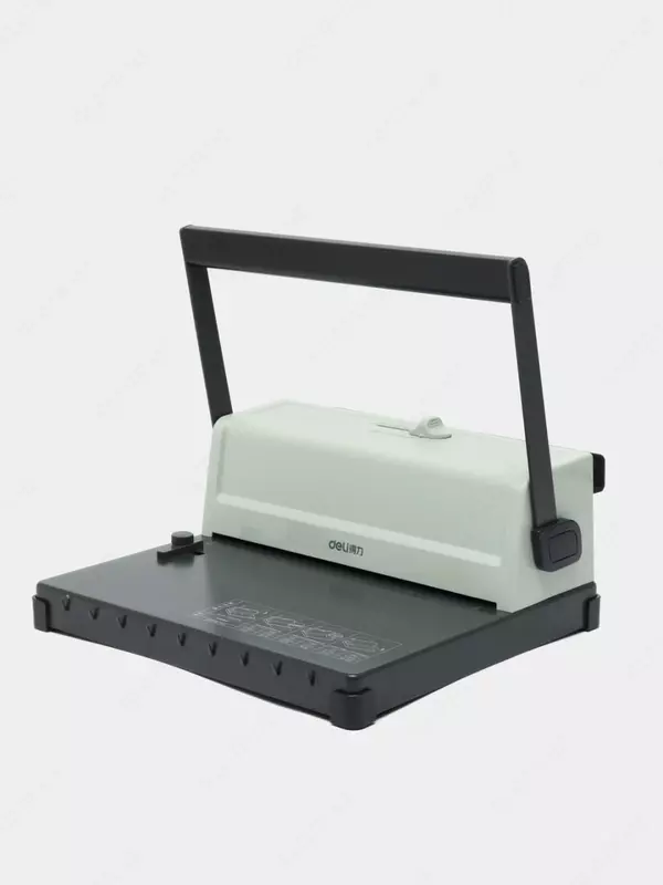 Mexanik buklet mashinasi "DELI" 125 varaq (Art. - 3889) Oq