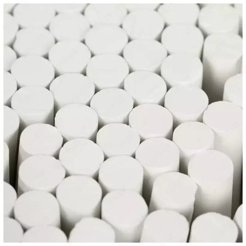 Oq dumaloq bo'r to'plami "Gamma" 100 dona. (- 2308194-modda)