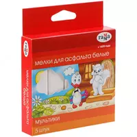 Asfalt uchun oq bo'r qadoqlash Gamma "Multfilmlar" 5 dona. (- 2304192-modda) - 8 000 so'm