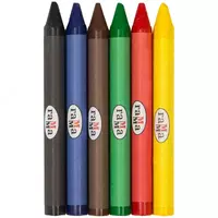 Упаковка восковых цветных мелков Гамма "Классические" 6 шт. (Арт. - 2131018_01_32) - 8 500 сум