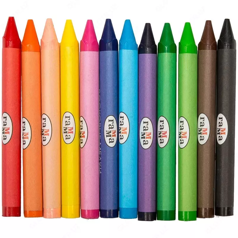 Mumli qalamlarni qadoqlash Gamma "Klassik" 6 dona. (- 2131018_01_32-modda)