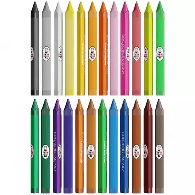 Mumli rangli qalamlar to'plami Gamma "Klassik" 24 dona. (- 2131018_01_35-modda)