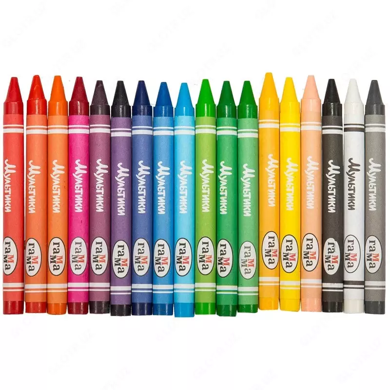 Mumli qalamlar Gamma "Multfilmlar" 18 dona. (- 2131018_01_30-modda)