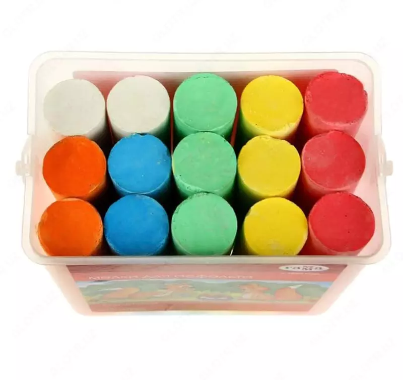 Asfalt uchun oq bo'r qadoqlash Gamma "Multfilmlar" 5 dona. (- 2304192-modda)