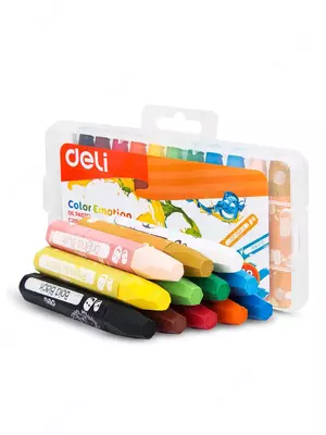 Deli "Color Emotion" moyli rangli qalamlar to'plami, 12 dona. (Art. - 20104-EC) Sotish!