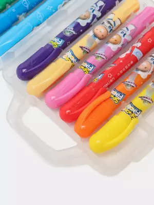 Yog 'rangli bo'rlar to'plami "Deli" 36 dona. (- 72136-36-modda)