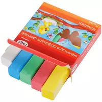 Упаковка цветных мелков для асфальта Гамма "Мультики" 5 шт. (Арт. - 2304191)