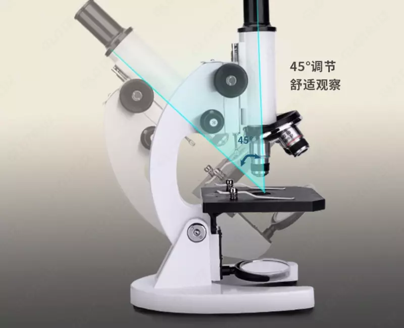 Детский научный микроскоп "Deli" 3 объектива (Арт. - 74360) Серебристый