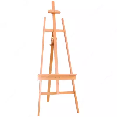 Мольберт Лира напольный Гамма "Студия" тренога с бегунком (Арт. - 211118_02)