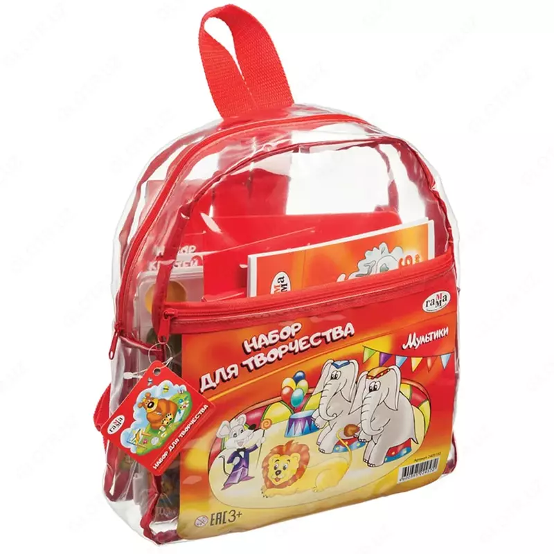 Набор для детского творчества Гамма "Мультики" 13 предметов (Арт. - 2405192)