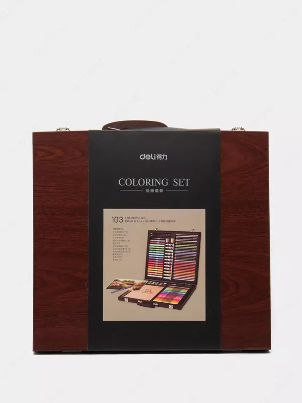 Художественный набор для творчества "Deli" 103 предмета (Арт. - 75403)