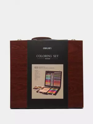 Художественный набор для творчества "Deli" 103 предмета (Арт. - 75403)