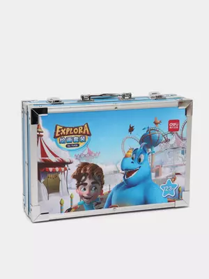 Художественный набор для творчества "Deli" 123 предмета (Арт. - 75406)