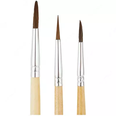 Художественный набор кистей ArtSpace "Пони" 3 шт. (Арт. - SB235_2382)