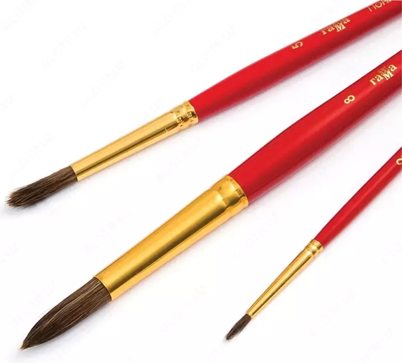 Художественный набор кистей Гамма "Пони" 3 шт. (Арт. - 280618.09.03)