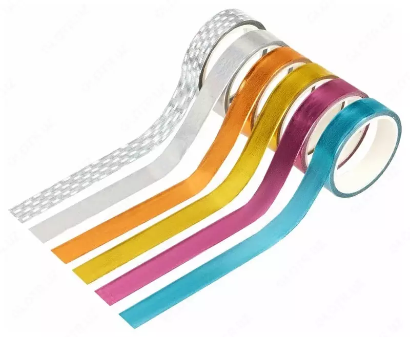 Набор клейких декоративных лент MESHU "Luminous" 6 шт. (Арт.- MS_36899)