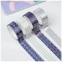 23 000 сум Набор клейких декоративных лент MESHU "Silver shinet" 4 шт. (Арт.- MS_36917)