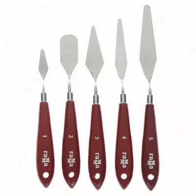 Художественный набор мастихинов Гамма "Студия" 5 шт. (Арт. - 2131018_01_03)