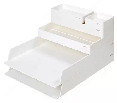 Deli "NS001" ish yuritish uchun organizator 5 qismli (Art. - 001-NS-wt) Oq