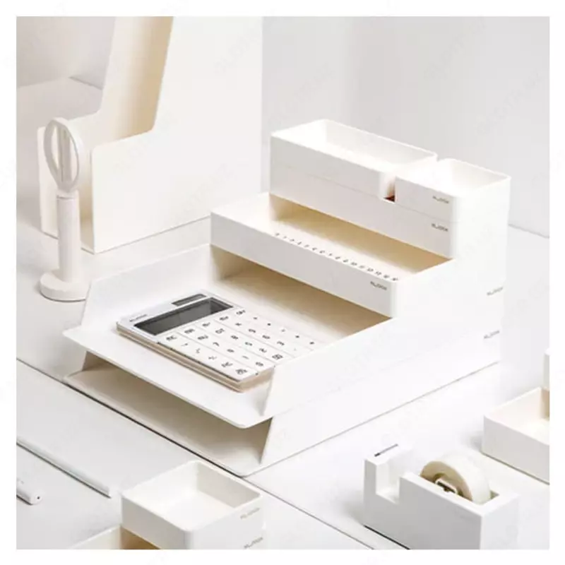 Deli "NS001" ish yuritish uchun organizator 5 qismli (Art. - 001-NS-wt) Oq