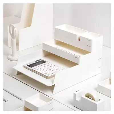 Deli "NS001" ish yuritish uchun organizator 5 qismli (Art. - 001-NS-wt) Oq