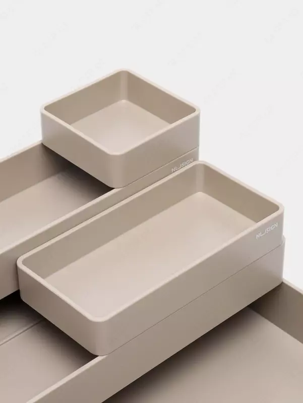 Deli "NS001" ish yuritish uchun organizator 5 qismli (Art. - 001-NS-gr) Kulrang