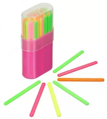 Rangli hisoblash tayoqlari to'plami "Stamm" plastmassa