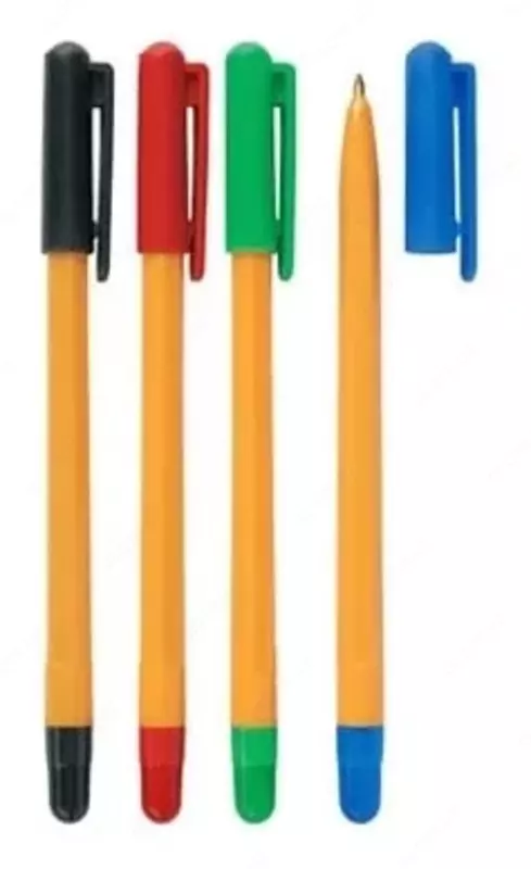 Набор цветных шариковых ручек Стамм "511 Orange" 4 шт. (Арт.- РК17)