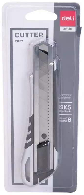 Kantselyariya pichog'i "Deli" 0,5 x 18 x 100 mm (Art. - 2057)