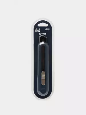 Kantselyariya pichog'i "Deli Nusign" 0,5 x 18 x 100 mm (Art. - 062-NS-bl)