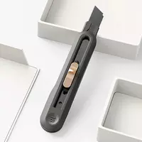 Нож канцелярский "Deli Nusign" 0.5 х 18 х 100 мм (Арт. - 062-NS-gr) - 26 000 сум