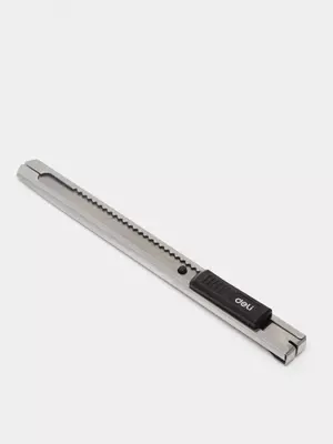 Kantselyariya metall pichog'i "Deli" 0,4 x 9 x 125 mm (Art. - 2058)