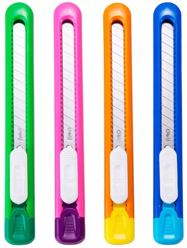 Kantselyariya pichog'i "Deli Neon" 0,4 x 9 x 80 mm (Art. - 2054)