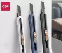 14 000 сум Нож канцелярский "Deli Nusign" 0.4 х 9 х 80 мм (Арт. - 063-NS-wt)