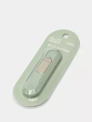 Mini ish yuritish pichog'i "Deli Nusign" 2,5 x 12 x 80 mm (Art. - 065-NS-gn)