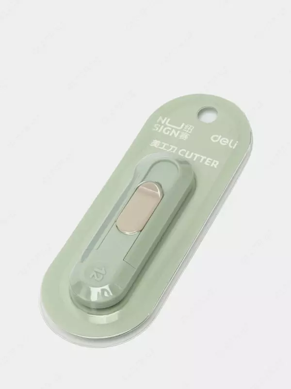 Mini ish yuritish pichog'i "Deli Nusign" 2,5 x 12 x 80 mm (Art. - 065-NS-gn)