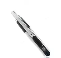 Нож канцелярский "Deli" 0.4 х 9 х 80 мм (Арт. - 2056S)