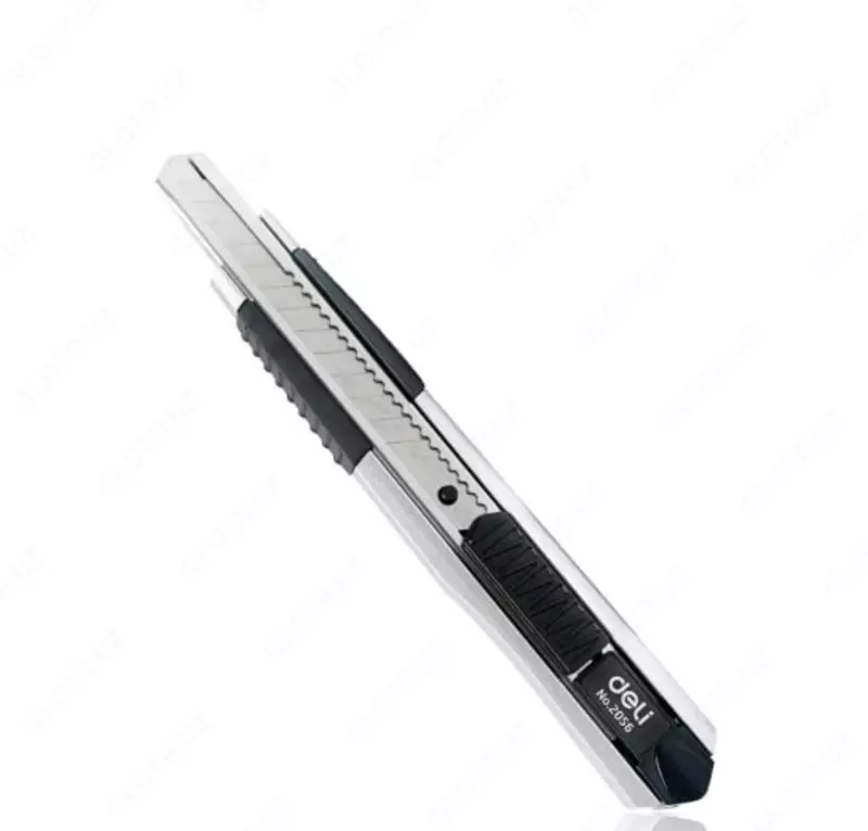 Нож канцелярский "Deli" 0.4 х 9 х 80 мм (Арт. - 2056S)