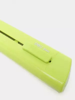 Нож канцелярский "Deli" 0.5 х 18 х 100 мм (Арт. - 2040-gn)