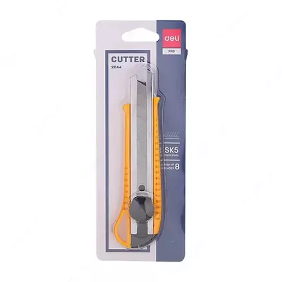 Kantselyariya pichog'i "Deli" 0,5 x 18 x 80 mm (Art. - 2044)