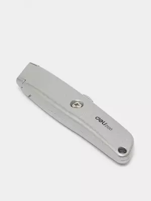 Нож канцелярский металлический  Нож канцелярский металлический "Deli" 0.6 х 19 х 61 мм (Арт. - 2100)