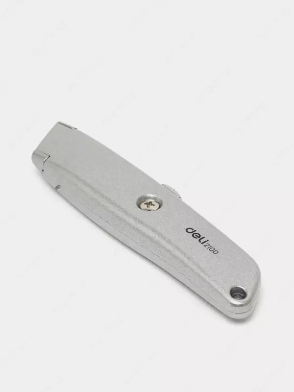 Kantselyariya metall pichog'i "Deli" 0,6 x 19 x 61 mm (Art. - 2100)