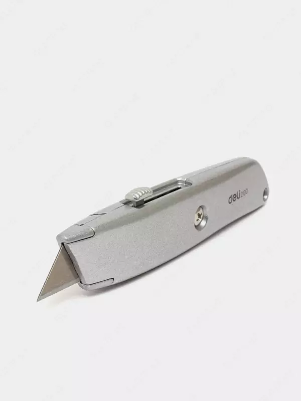 Kantselyariya metall pichog'i "Deli" 0,6 x 19 x 61 mm (Art. - 2100)