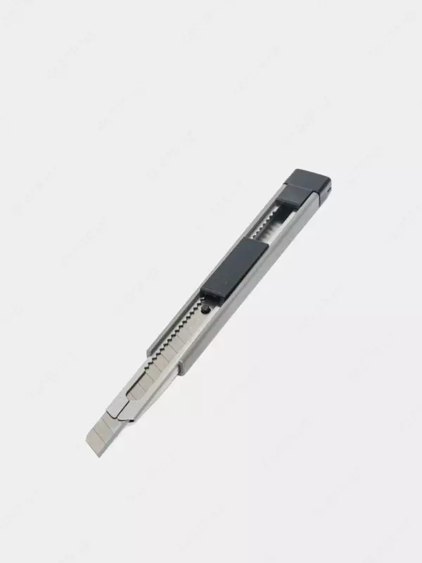 Нож канцелярский металлический "Deli" 0.4 х 9 х 80 мм (Арт. - 2083)