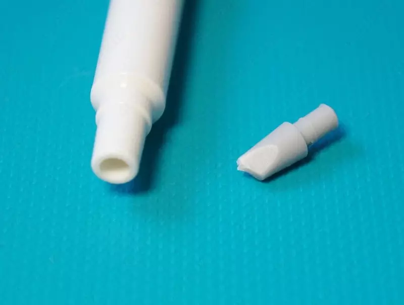 Керамический нож "Deli" 130 мм (Арт. - 2103) Белый