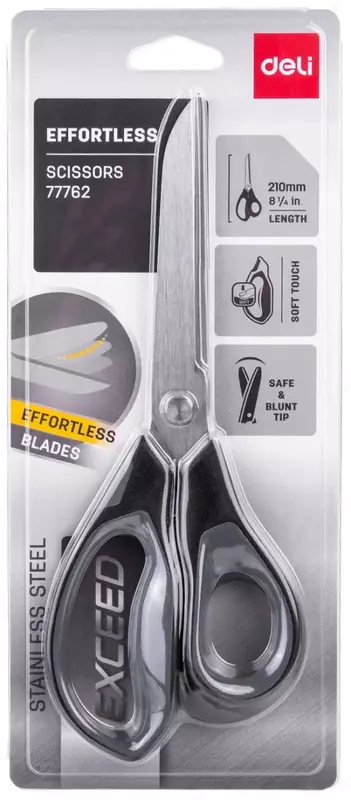 Канцелярские ножницы "Deli" 210 мм (Арт. - 77762-gr)