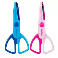 Kantselyariya jingalak qaychi "Deli Neon" 135 mm (Art. - 60000-ED)